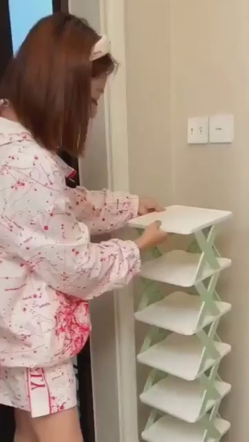 Smart Foldable Shoes Tier Shoe Rack 6 Layer